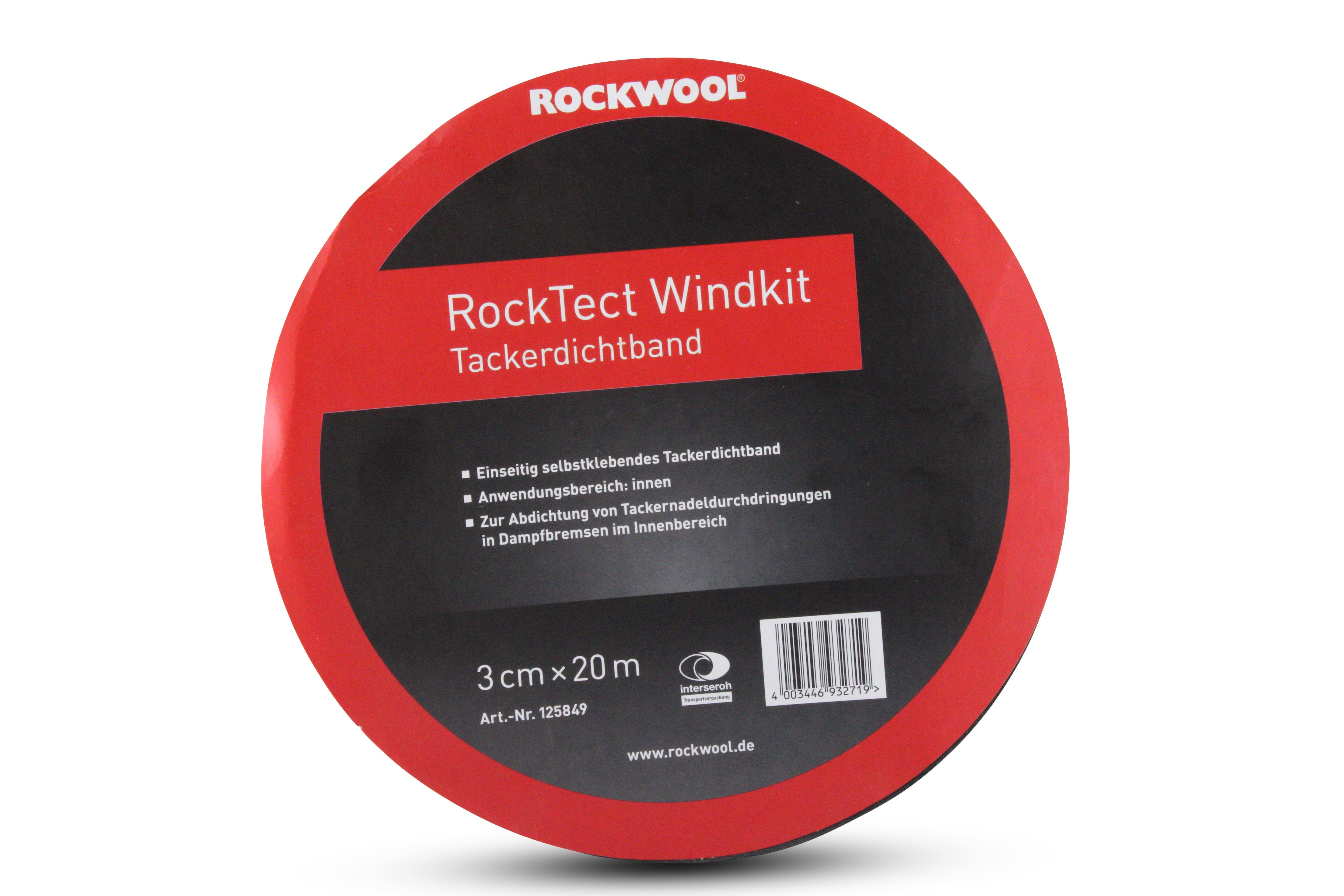 Rockwool RockTect Windkit Tackerdichtband